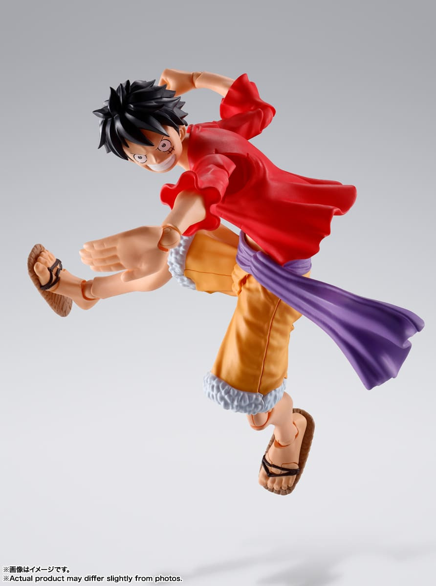 Figurine Monkey D Luffy One Piece Ride Onigashima S H Figuarts