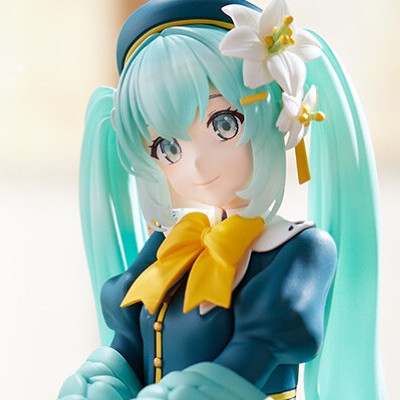 Vocaloid Figurine Hatsune Miku Flower Fairy Lily Noodle Stopper Figure