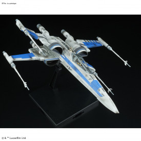 Star Wars The Last Jedi - Maquette X-Wing Fighter Blue Squadron Resistance 1/72 Scale