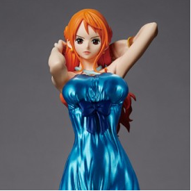 One Piece - Figurine Nami Glitter & Glamours Collection Spécial Color Blue Metallic ver.