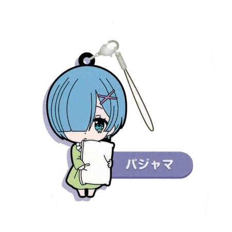 Re Zero - Rem Rubber Strap Porte-clés Ver.E