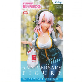 Super Sonico - Figurine Super Sonico Anniversary Blue Ver.