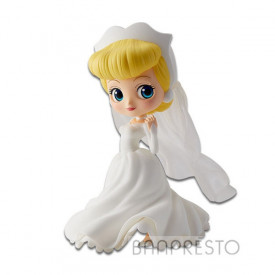 Disney Characters - Figurine Cendrillon Q Posket Dreamy Style White