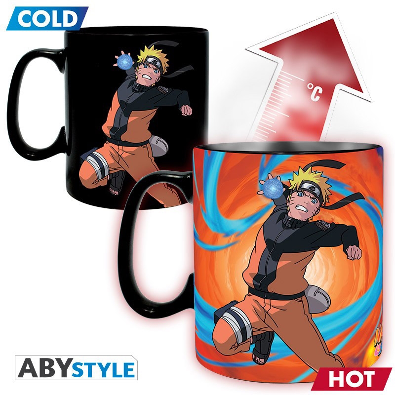 Naruto Shippuden - Mug thermo-réactif Naruto et Sasuke Naruto Shippuden - Mug thermo-réactif Naruto et Sasuke