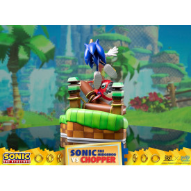 Sonic The Hedgehog - Diorama Sonic VS Chopper Figure