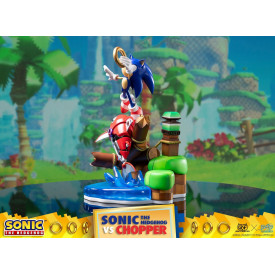 Sonic The Hedgehog - Diorama Sonic VS Chopper Figure