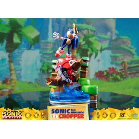 Sonic The Hedgehog - Diorama Sonic VS Chopper Figure