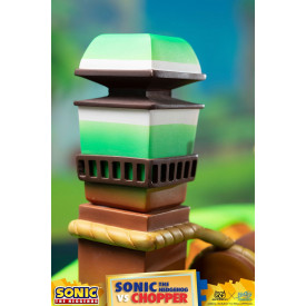 Sonic The Hedgehog - Diorama Sonic VS Chopper Figure