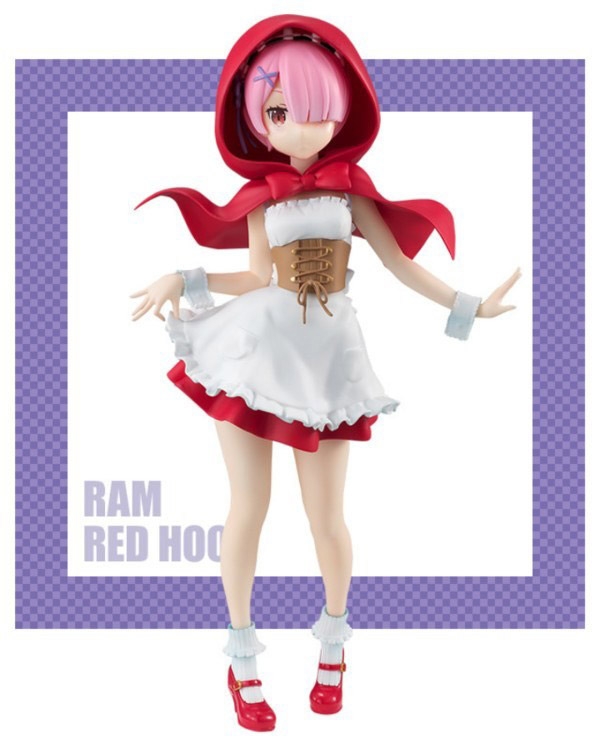 Re Zero - Figurine Ram Red Hood