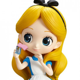 Disney Characters – Figurine Alice Q Posket Thinking Time Ver. A