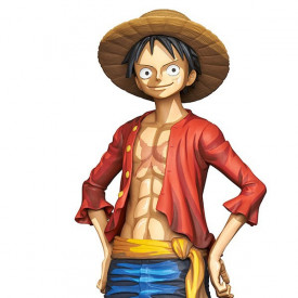 One Piece - Figurine Monkey D Luffy Grandista Manga Dimensions