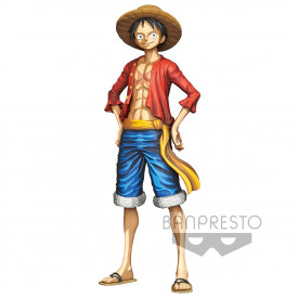 One Piece - Figurine Monkey D Luffy Grandista Manga Dimensions