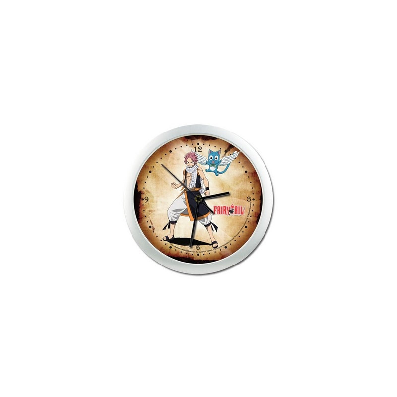 Fairy Tail - Horloge Murale Natsu & Happy