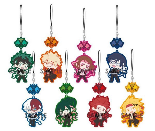 My Hero Academia - Strap Asui Tsuyu Chara-Yura Rubber My Hero Academia - Strap Asui Tsuyu Chara-Yura Rubber