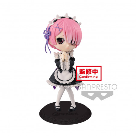 Re:Zero - Starting Life in Another World - Figurine Ram Q Posket Ver A.