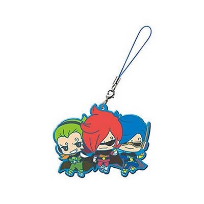 One Piece - Strap Vinsmoke Ichiji, Niji & Yonji Capsule Rubber Mascot One Piece - Strap Vinsmoke Ichiji, Niji & Yonji Capsule Rubber Mascot
