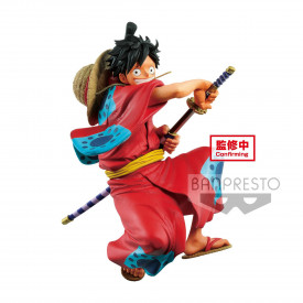 One Piece - Figurine Monkey D Luffy Wano Kuni King Of Artist