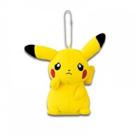 Pokémon - Peluche Strap Pikachu Mania Ver.A. Triste
