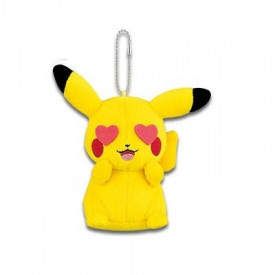 Pokémon - Peluche Strap Pikachu Mania Ver.D Amoureux