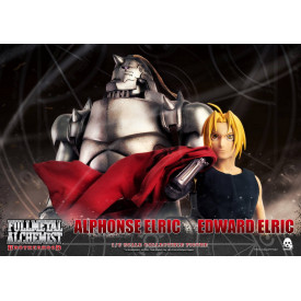 Fullmetal Alchemist Brotherhood - Figurines Edward & Alphonse Elric Pack Exclusive