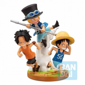 One Piece – Diorama Luffy Ace & Sabo Ichibansho The Bonds of Brothers