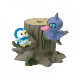 Pokémon - Figurine Tiplouf & Polichombr Pokemon Forest Vol.3