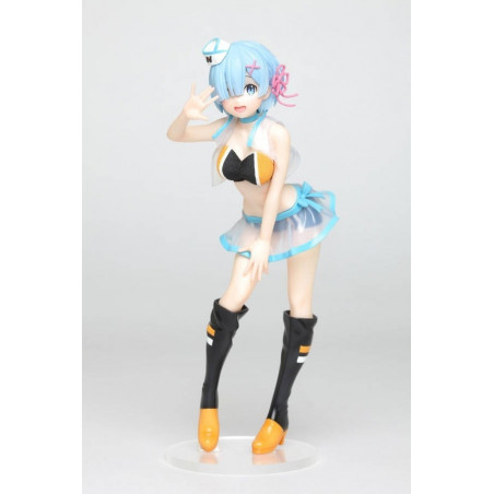 Re Zero Starting Life in Another World - Figurine Rem Airline Ver. Super Special Series