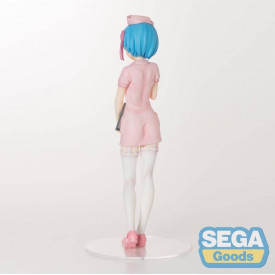Re Zero Starting Life in Another World - Figurine Rem Nurse Pink Ver. PM Figure