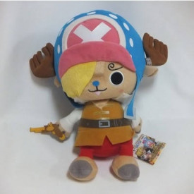 One Piece - Peluche Tony Tony Chopper Super DX Movie Z Sanji