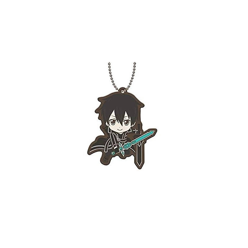 Sword Art Online - Strap Kirito Capsule Rubber Mascot 01