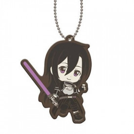 Sword Art Online - Strap Kirito Phantom Bullet Capsule Rubber Mascot 01