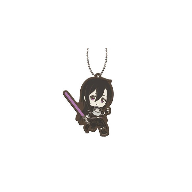Sword Art Online - Strap Kirito Phantom Bullet Capsule Rubber Mascot 01