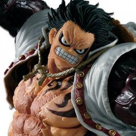 One Piece – Figurine Monkey D Luffy Gear 4 Boudman Ichibansho Battle Memories
