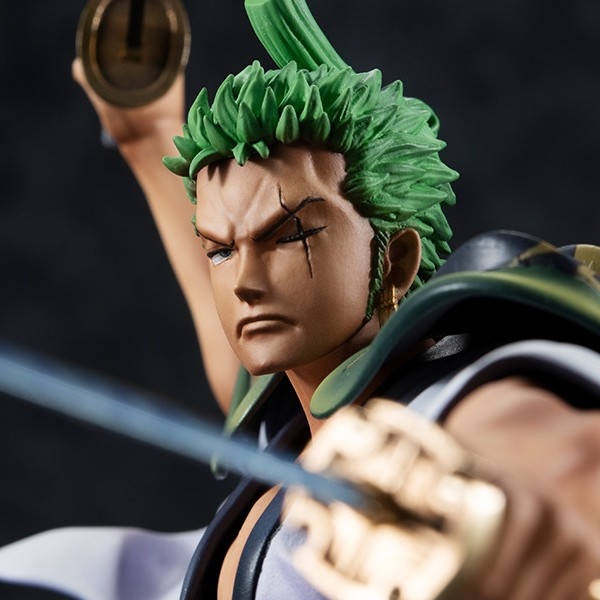 Variable Action Heroes ONE PIECE Roronoa Zoro about 18cm PVC pai