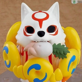 Okami - Figurine Amaterasu & Issun Nendoroid DX Ver.