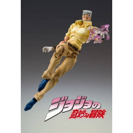 Jojo's Bizarre Adventure - Figurine Joseph Joestar & Iggy Super Action Chozokado