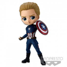 Avengers Endgame – Figurine Captain America Q Posket Marvel Ver.B