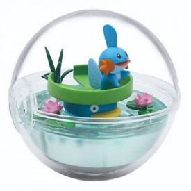 Pokemon - Figurine Nénupiot & Gobou Pokéball Terrarium Vol.8