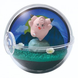 Pokemon - Figurine Mélofée Pokéball Terrarium Vol.8