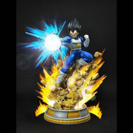 Dragon Ball Z – Figurine Vegeta SSJ Mega Premium Masterline Deluxe Version
