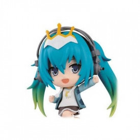 Super Sonico X Hatsune Miku - Figurines Hatsune Miku Chibi Kyun-Chara Racing