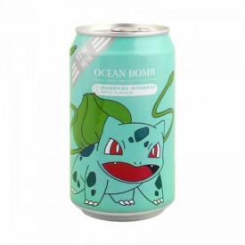 Pokémon - Canette Bulbizarre Ocean Bomb Goût Pomme