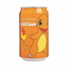 Pokémon - Canette Salamèche Ocean Bomb Goût Orange