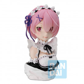 Re Zero Starting Life in Another World - Figurine Ram Ichibancho Rejoice That There Are Lady On Each Arm
