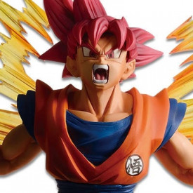 Dragon Ball Z – Figurine Son Goku Ssj God Ichibansho Dokkan Battle 6th Anniversary