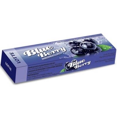Lotte Blue Berry Stick Gym Goût Myrtille 13,5Gr Lotte Blue Berry Stick Gym Goût Myrtille 13,5Gr