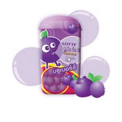 Chewing Gums Myrtille Fusen No Mi 15gr Chewing Gums Myrtille Fusen No Mi 15gr
