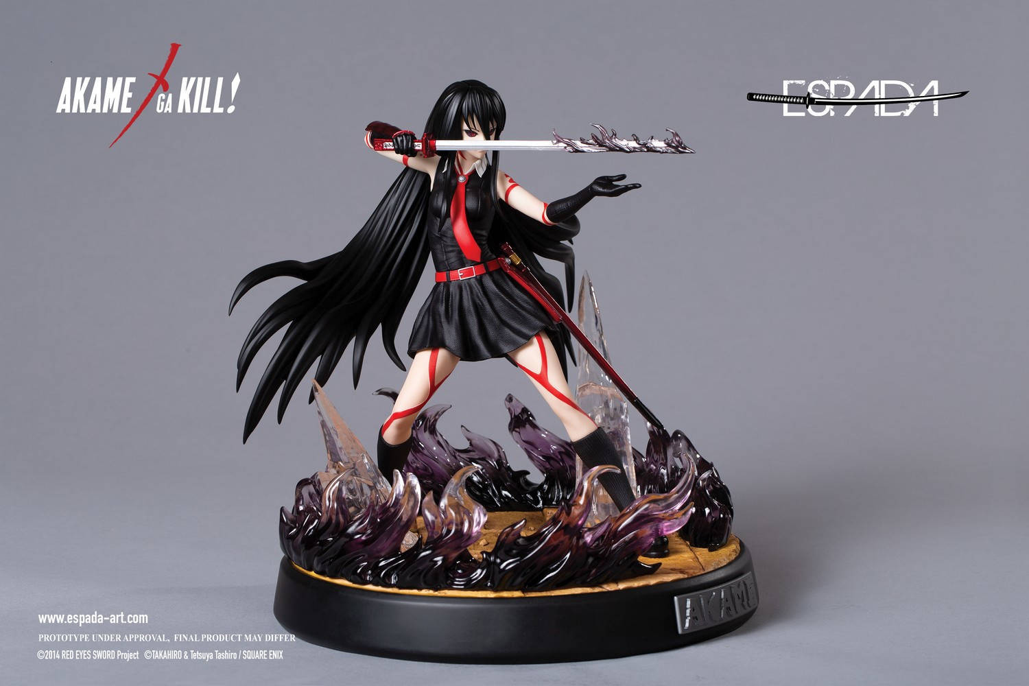 Statue Akame - Akame Ga Kill - Espada