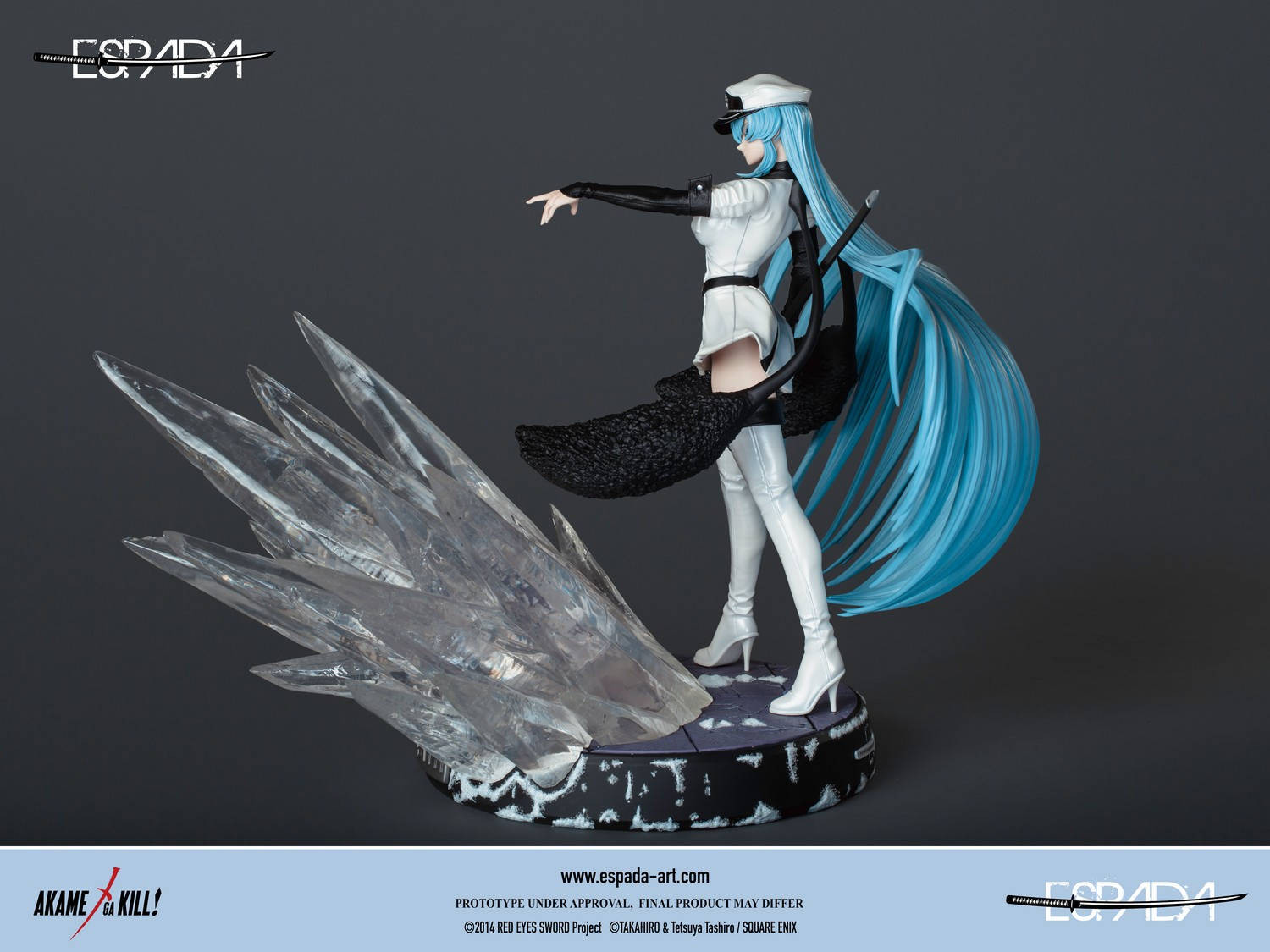 Statue Esdeath - Akame Ga Kill - Espada