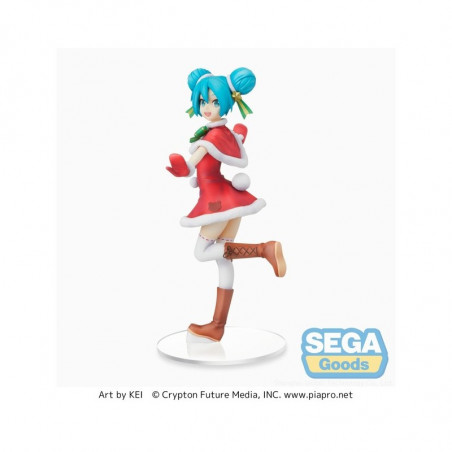 Vocaloid - Figurine Hatsune Miku SPM Figure Christmas Style 2021